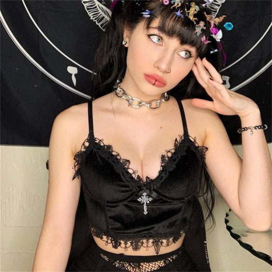 Sexy Velvet Camisole