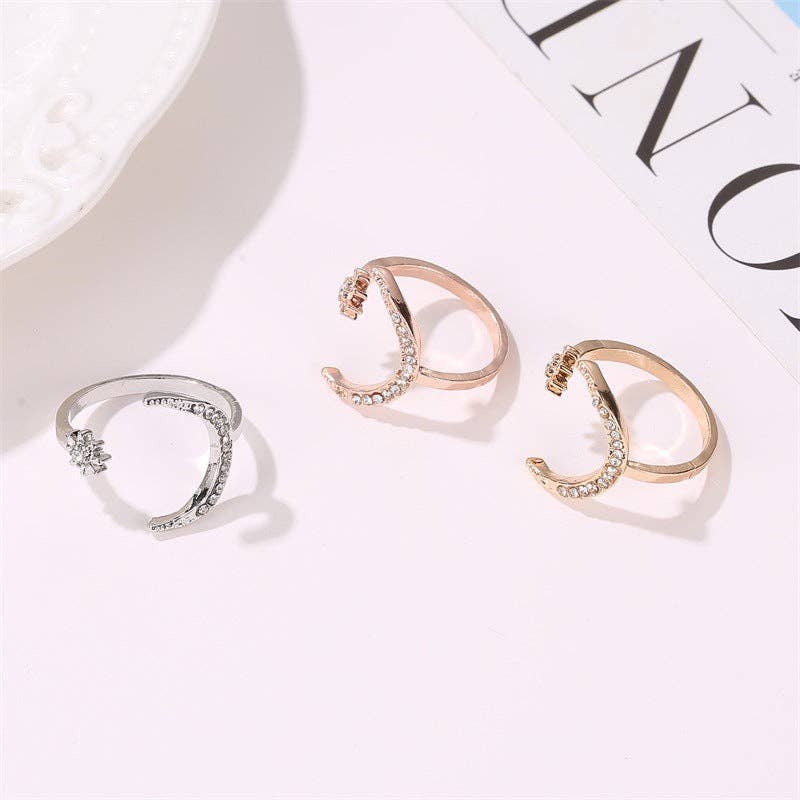 Crescent Moon Ring