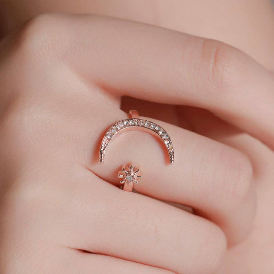 Crescent Moon Ring