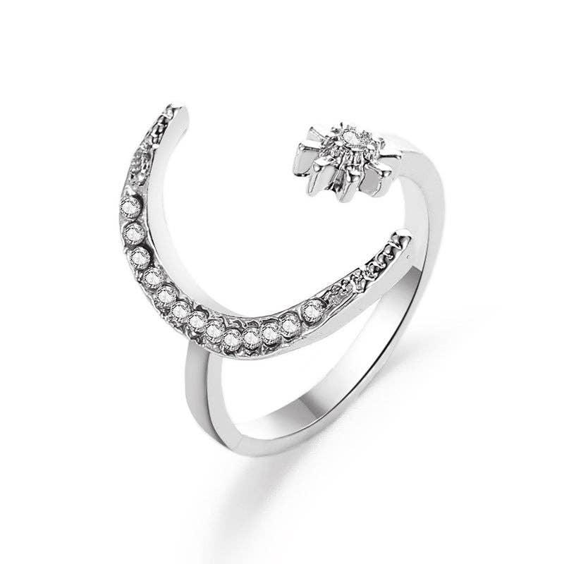 Crescent Moon Ring