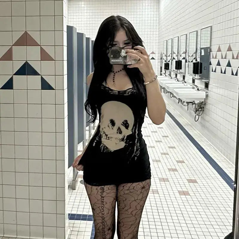 Skull Sling Dress