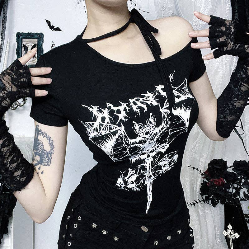 Slant Shoulder Tee