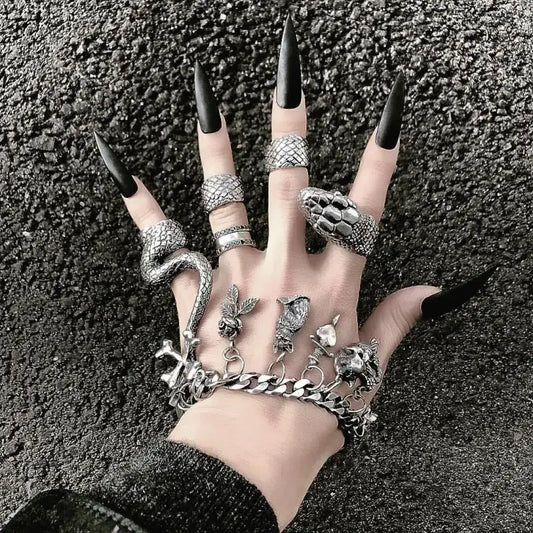Diablo Python Ring Set